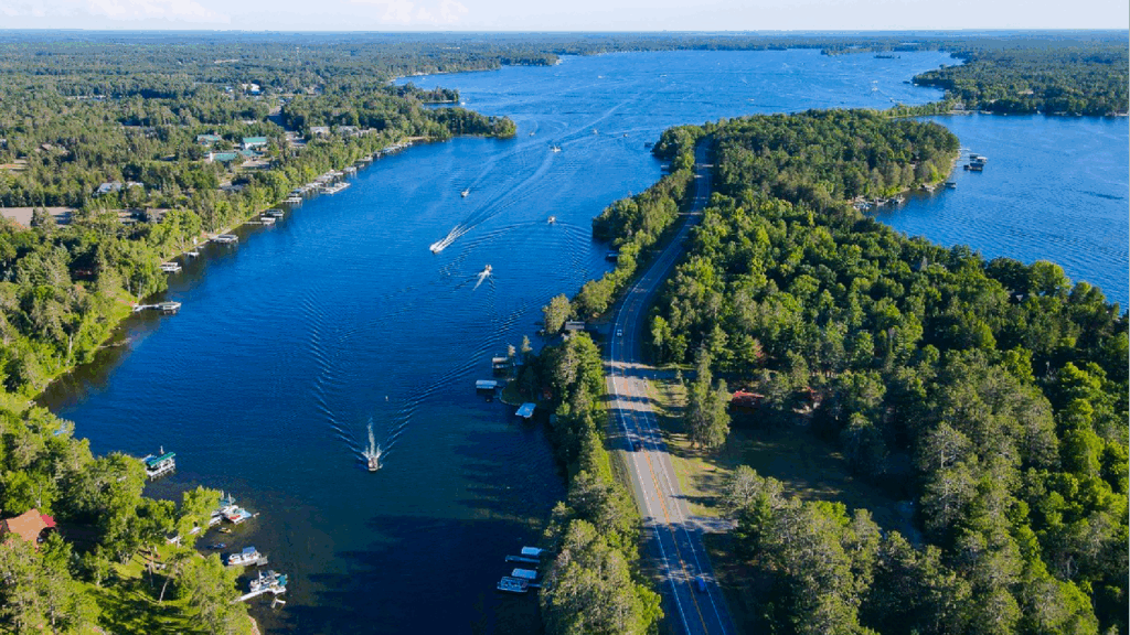Stunning lakefront rentals in Brainerd